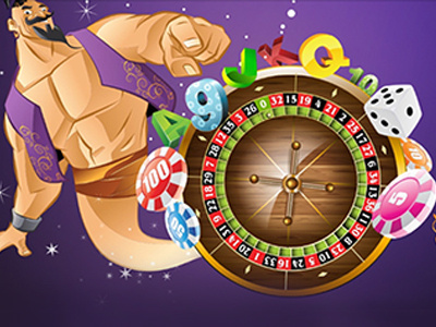 Slotgame Banner Design branding illustration vector