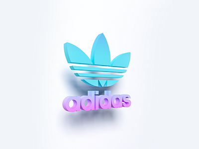 3D Logo of «ADIDAS» 3d art 3dlogo 3dvisualization adidas art branding design illustration logo logodesigns logos minimal typography vector web