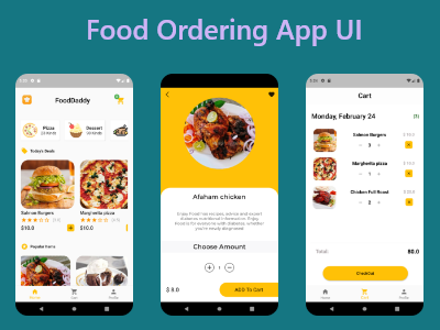 FoodDaddy-Online Food Ordering App