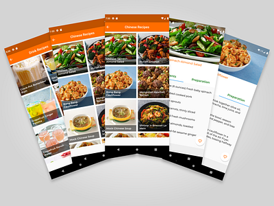 Recipe App By Flutter android app android app development app design app designer app developer codecanyon cooking app cross platform envatomarket flutter app food and drinks food app ios app local database mobile app development recipe app responsive sqlite ui ux uidesign