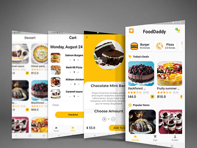 FoodDaddy-Online Food Ordering App By Flutter