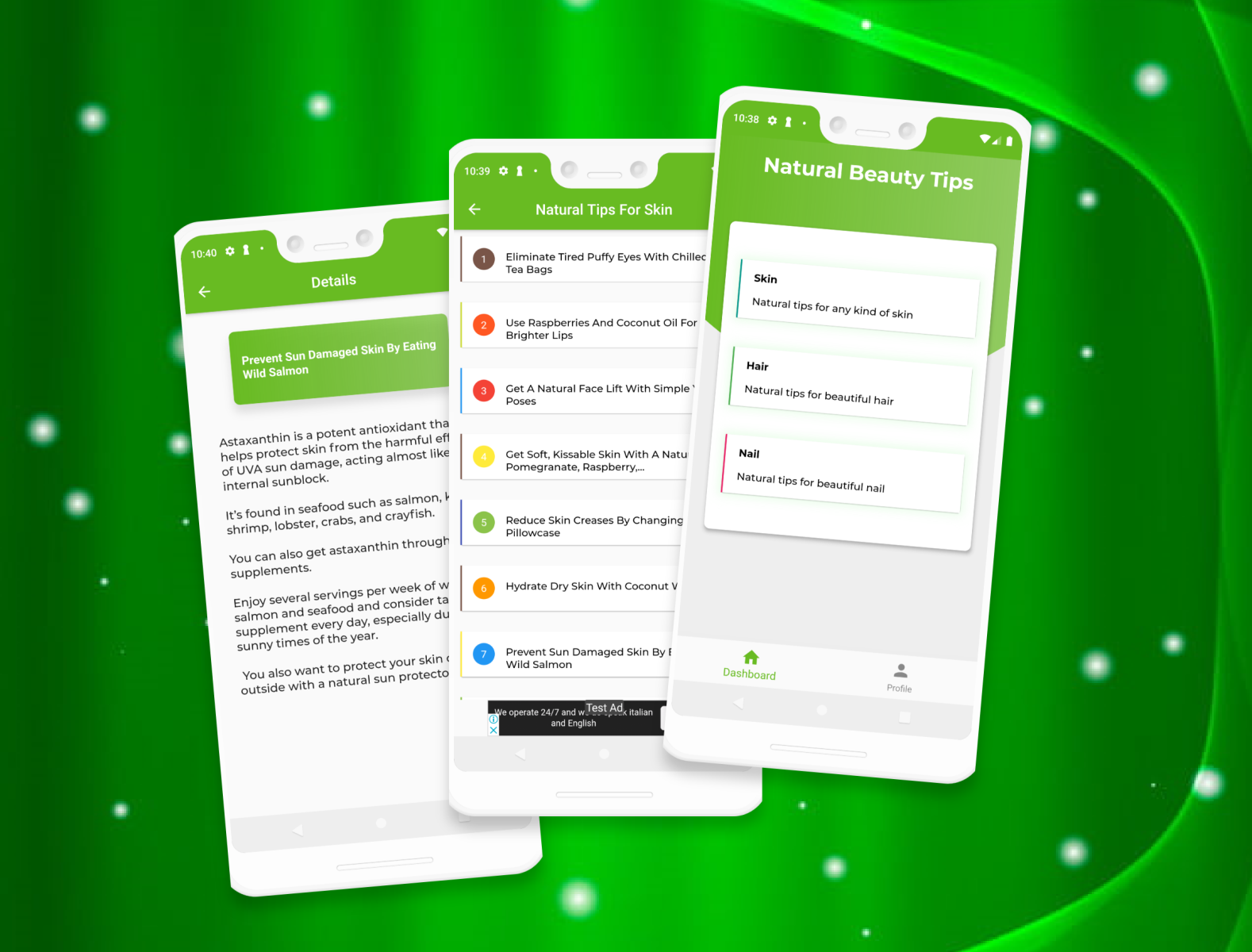 Natural Beauty Tips Flutter App By Shahanaz Putul On Dribbble