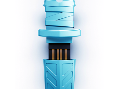 The sword flash drive concept