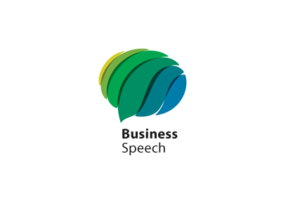Business Speech company logo business speech estiva estivastudio logo russia samara
