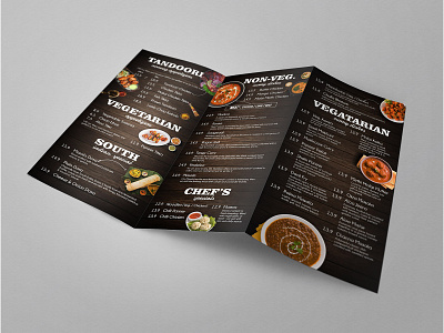 Restaurant Menu Card bar branding cafe design graphics menu menu bar menu card menu design non veg restaraunt restaurant menu vegetarian yummy menu