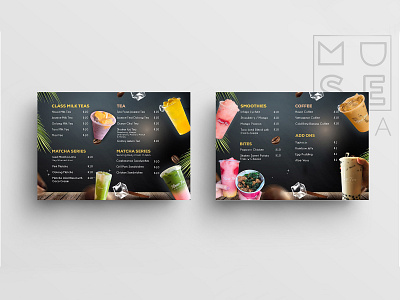 Menu Card Design bar branding cafe design graphics menu menu bar menu card menu design restaraunt restaurant menu yummy menu