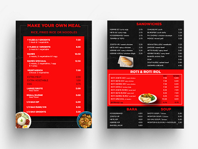 Make Your Own Meal bar branding cafe cuisine design graphics meal menu menu bar menu card menu design restaraunt restaurant menu vegetarian yummy menu