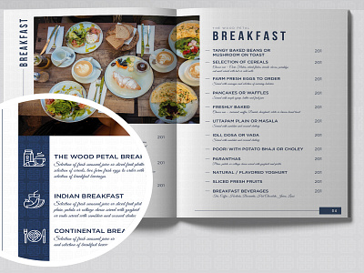 Breakfast Menu bar branding breakfast cafe design graphics meal menu menu bar menu card menu design restaraunt restaurant menu vegetarian yummy menu