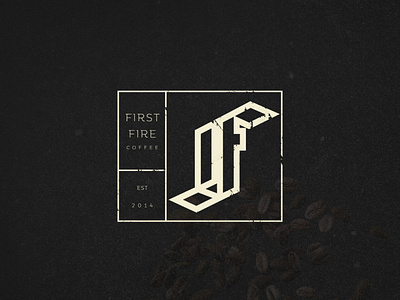 First Fire Coffee advertising branding branding design graphic design logo logo design vector