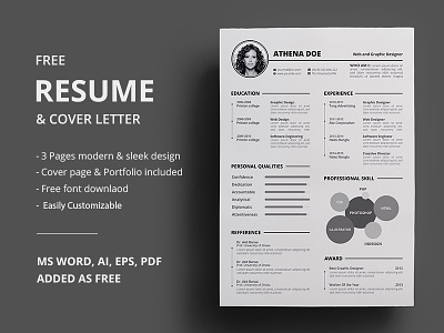 Free Resume cv cv resume template cv template word free free design free resume template freebbble freebie resume clean resume cv