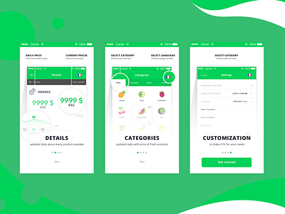 Eatables market app