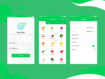 Eatables market app