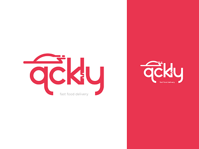 Qckly delivery app delivery logo mobile app design