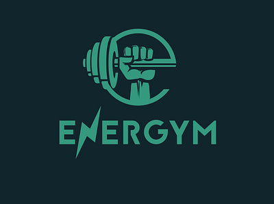 Enerygym Branding art branding design flat graphic design illustration illustrator lettering logo logodesigner minimal packaging design