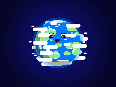 Earth Day adobe illustrator art cartoon digital art earth earthday illustration planet space vector vector art