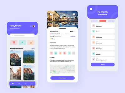 Travelo App Ui Design