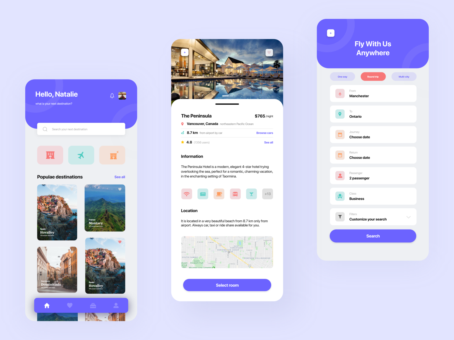 Travelo App Ui Design by Shiyam Kashfiq on Dribbble