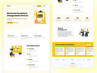 Helios Landing Page