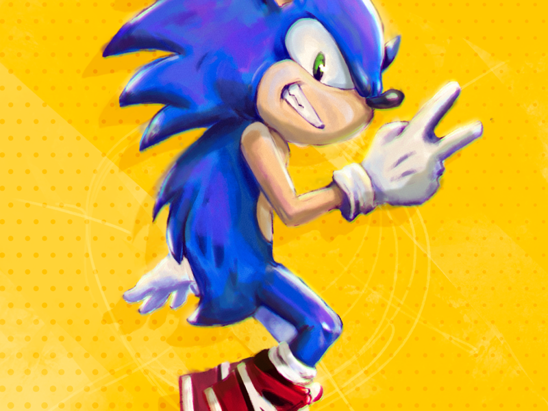 Sonic by THUNDER on Dribbble