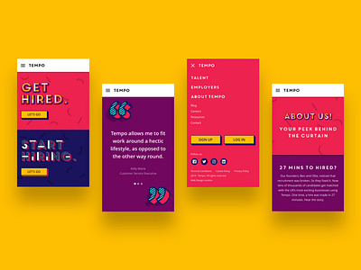 heytempo.com - Mobile design mobile ui ux web website