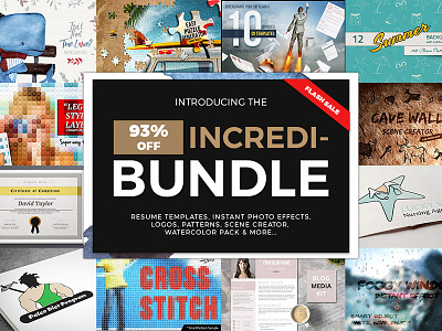 Incredibundle bundle discount graphic pack