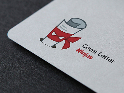 Cover Letter Ninjas' Logo career cover letters job logo ninja
