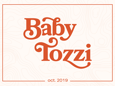 Bebe Announcement announcement baby design print print design typography