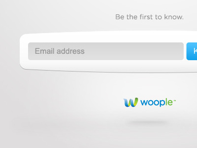 woople blue browser app coming soon floating icons identity logo modern video platform white