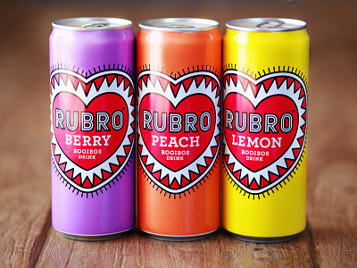 Rubro Ice Tea antique beverage cape town design drink health heart ice tea illustration letterpress natural organic packaging design retro simon frouws south africa tea the famous frouws type typography vintage woodcut