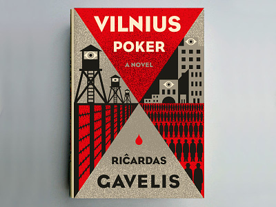 Novel Idea #2 book city eye novel people playing cards poker road the famous frouws triangles vilnius
