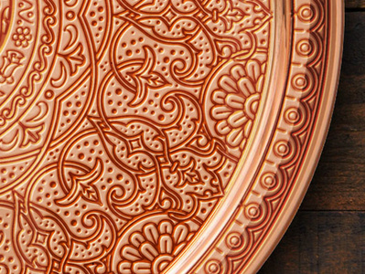 Copper Tequila Tray