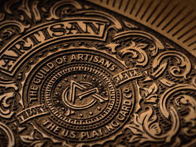 Artisans - 'Cigar' Box antique artisan artisans design design south africa engraving etching guild of artisans illustration playing cards retro simon frouws south africa the famous frouws theory 11 theory eleven typography vintage vintage typography woodblock woodcut