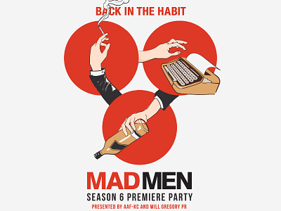 Mad Men premiere party