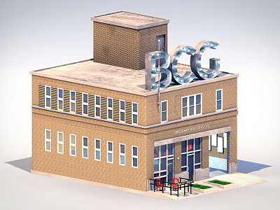 Old Firestation Render