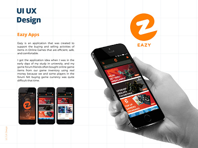 Eazy prototype UI/UX design