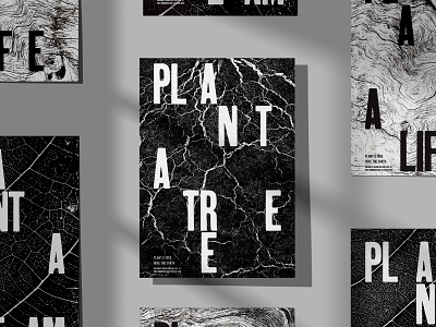 Arbor Day Campaign Posters branding design