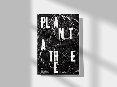 Plant a Tree - Arbor Day Poster branding design