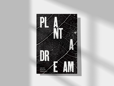 Plant a Dream - Arbor Day Poster branding design
