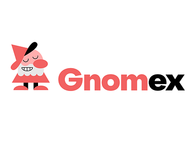 Logotype | Gnomex — Delivery services company branding design fun graphic design icon illustration logo logo design logotype mascot photoshop print design typography