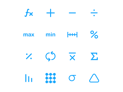 4 Days of Icons: Day 3 equations formula icon iconography icons math mathematics