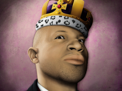 Royal Friend illustration king painting photoshop