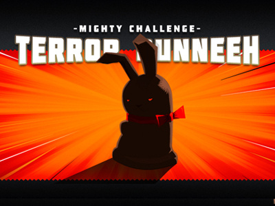 Terror Bunneeh! bunny cereal chocolate illustration kelloggs krave