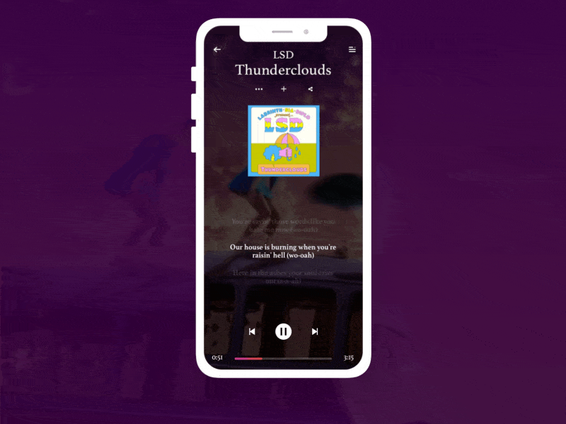 music player concept