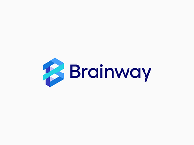 Brainway Brand Identity Project abstract animation b blogo brain branding design flat graphic graphic design graphic design illustration logo logos minimal modernlogo monogram vector