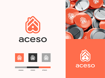 Aceso logo design project