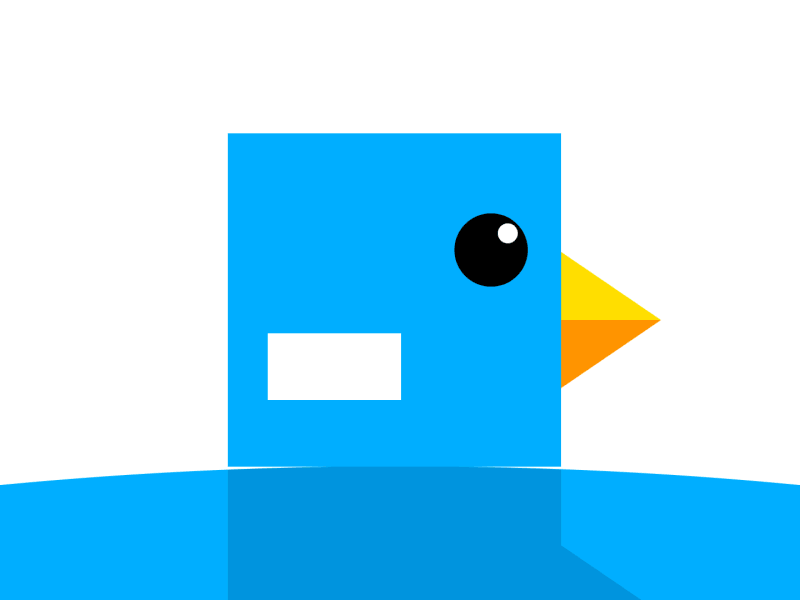 Mr Flap Animated bird colored flappy flat design game ios minimalist mr flap