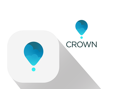 Crown Logo Design 1 app branding design flat icon illustrator logo minimal