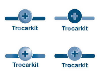 Logo Drafts - Trocarkit logo design illustrator