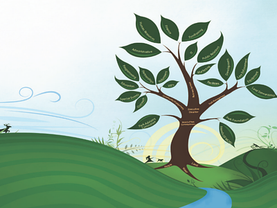 Tree Illustration illustration graphic design