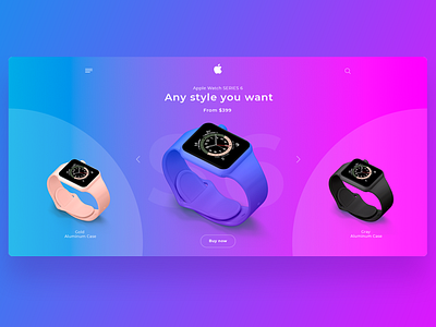 Apple Watch 6 concept apple apple watch concept creative creativity design productdesign uiux webdesig